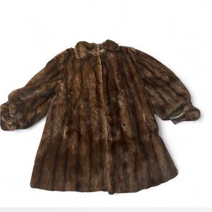 Luxurious Brown Fur Coat